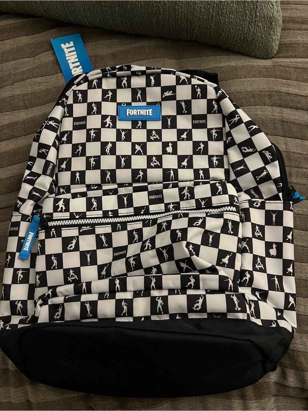 Fortnite Black & White School Backpack NWT